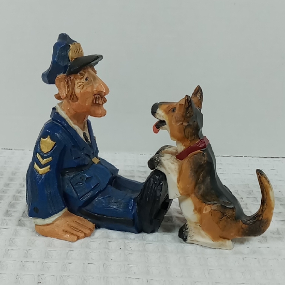 David Frykman "K-9 Unit" 2001 Patrolman With His German Shepherd Partner